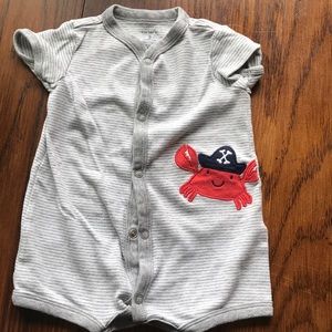 Carters crab romper